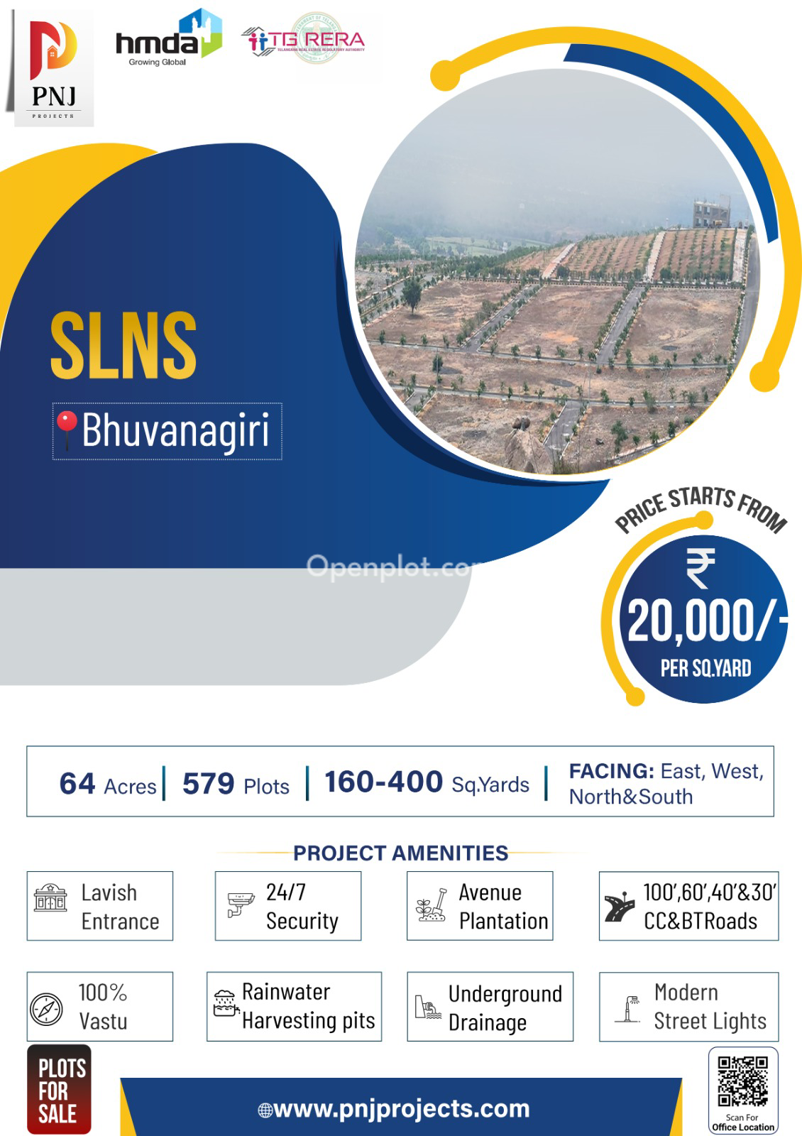 Plot for Sale in Bhongir,Yadadri Bhuvanagiri